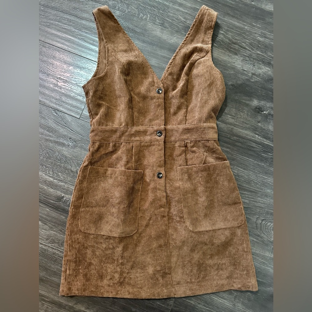 Brown Corduroy dress
